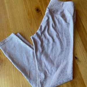 Pink and Gold Leopard Print Zyia Leggings